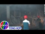 THVL | Cháy lớn tại chợ Cầu Long Thuận ở Tây Ninh ngày mùng 3 tết