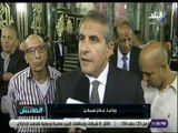 الماتش - شاهد .. نجوم الرياضة والفن في عزاء عادل هيكل