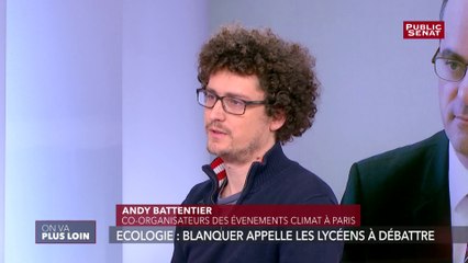 Climat : « C’est faire grève qui consiste à faire plus, que débattre » estime Andy Battentier, co-organisateur des marches pour le climat à Paris