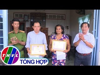 THVL | Khen thưởng hai người dân nhặt được trên 120 triệu đồng trả lại người đánh rơi
