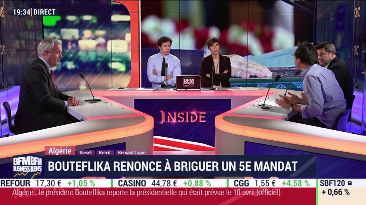 Les insiders (1/2): Abdelaziz Bouteflika renonce à briguer un 5ème mandat en Algérie - 11/03