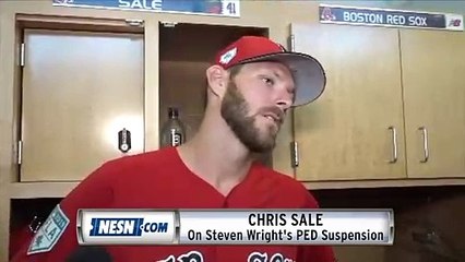 Chris Sale Comments On Steven Wright's PED Suspension