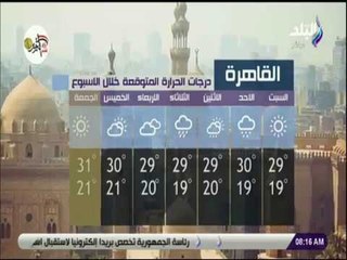 صباح البلد - درجات الحرارة المتوقعة خلال الاسبوع