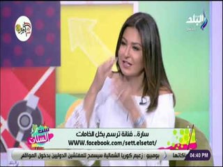 ست الستات - سارة زكي .. فنانة متعددة المواهب ترسم بكل الخامات