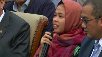 김정남 살해 인니 여성, 석방후 고국 귀환 / YTN