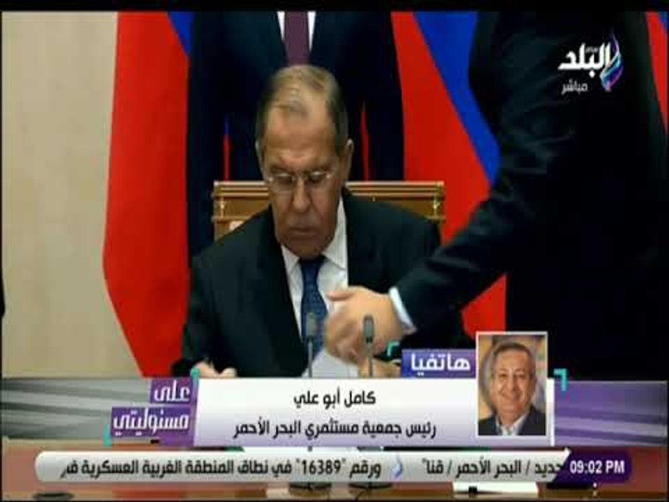 على مسئوليتي - كامل ابو علي : علينا الاستعداد وتوفير كافة الخدمات لاستقبال الرحلات الروسية من جديد»