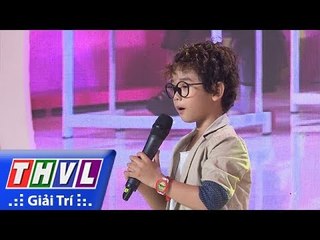 THVL | Thiên thần đi học – Tập 11[3]: Bé Huy Khang thể hiện ca khúc "Thằng Bờm"