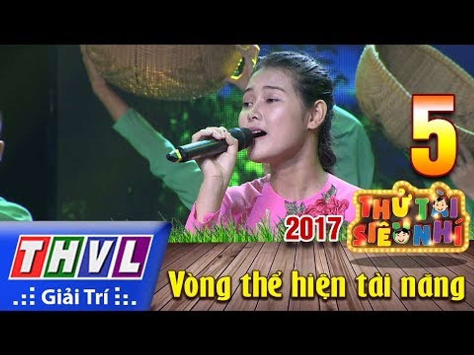 THVL | Thử tài siêu nhí 2017 – Tập 5[4]: Vọng cổ Về miền Tây - Mỹ Duyên