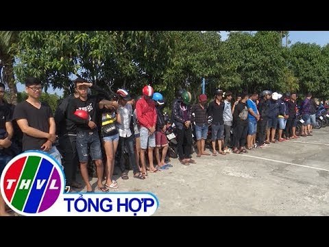 THVL | Hẹn đua xe qua mạng xã hội, 79 quái xế bị công an tạm giữ