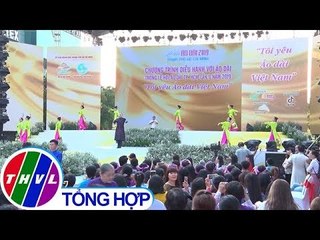 THVL | Rực rỡ màn đồng diễn áo dài của hơn 3.000 phụ nữ tại TP.HCM