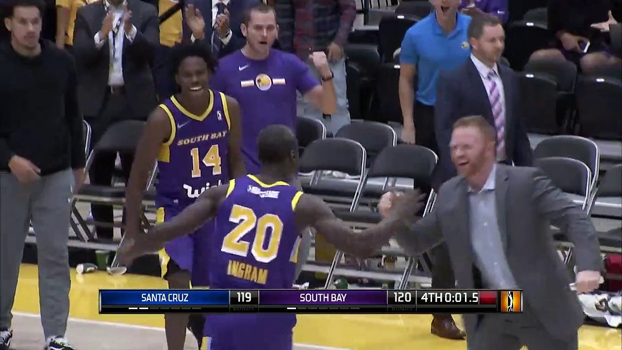 Andre Ingram's 2017 Game-Winner With South Bay!