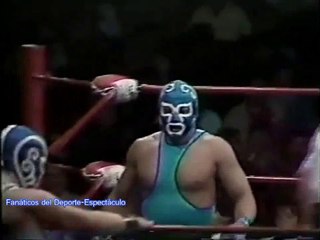 Ciclón Ramírez, Huracán Ramírez y Súper Muñeco vs.  Emilio Charles Jr., Hombre Bala y Pirata Morgan.