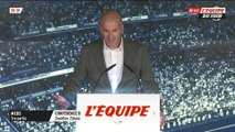 Zidane «C'est une grande responsabilité» - Foot - ESP - Real Madrid