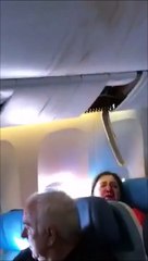 Regardez l'état de cet avion après de fortes turbulences sur le vol reliant Istanbul à New York