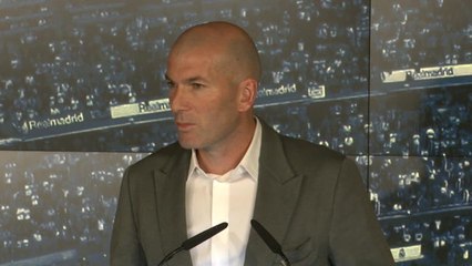 Real Madrid - Zidane : ''Le risque ? Je n'y pense pas''