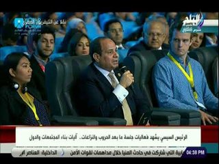 صدى البلد  - الرئيس السيسي : التحرك غير المدروس لتتغير فتح أبواب الجحيم علي بلادنا