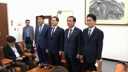 "한국당 빼고 신속처리" vs "제1야당 말살"...선거제 논의 일촉즉발 / YTN