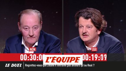 Zidane Un regret qu'il n'entraîne pas ailleurs ? - Foot - EDS