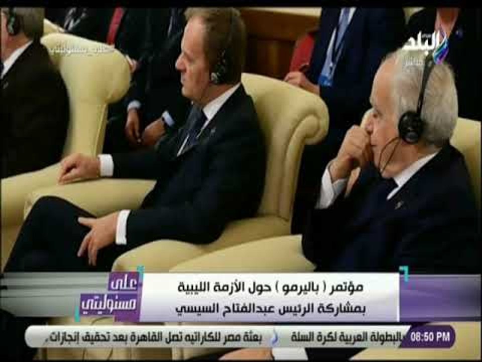على مسئوليتي - أحمد موسى : «باليرمو صفعة قوية على وجة تركيا وقطر»