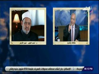 حقائق واسرار - مصطفي بكري يوجه رسالة نارية لـ من يهاجمون شيخ الأزهر