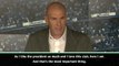 Zidane returning to Real Madrid for president Perez