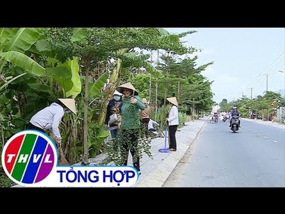 THVL | Phụ nữ thị trấn Trà Ôn chung tay bảo vệ môi trường