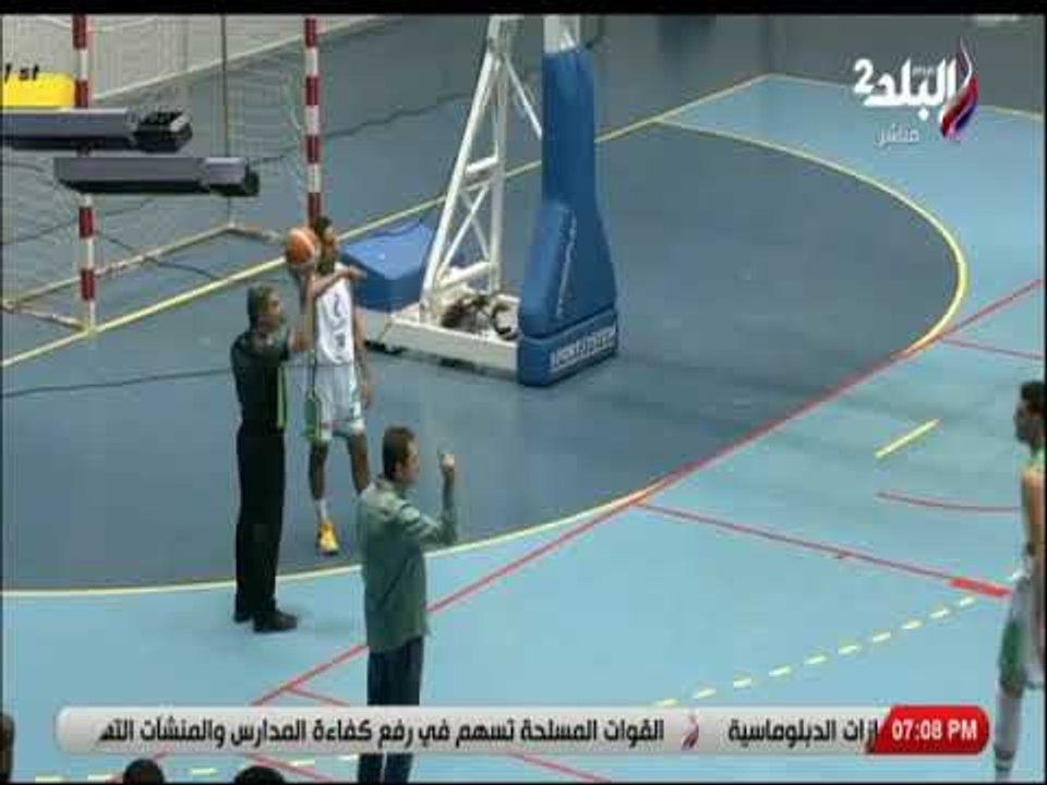 ملعب البلد - مباراة الاتحاد والجزيرة  في نصف نهائى دوري المرتبط لكرة السلة