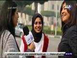 صالة التحرير - طالبة بجامعة القاهرة تجري حوار مع عزة مصطفى