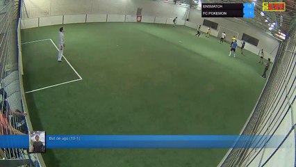 But de ugo (10-1) - ENSMATCH Vs FC POKEMON  - 11/03/19 21:00 - LIGUE 3 - Poitiers Game Parc