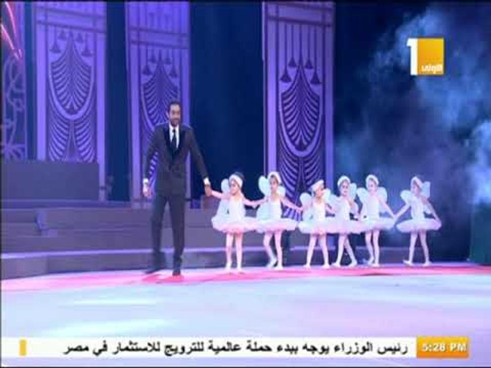 صدى البلد - شاهد| أحمد فلوكس وهنا شيحة يحتفلان بزفافهما أما الرئيس فى احتفالية ذوي الإعاقة