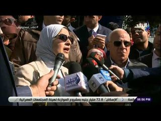 على مسئوليتى - وزيرة الصحة في جولة ببورسعيد لتفقد منشات التأمين الصحي الجديد