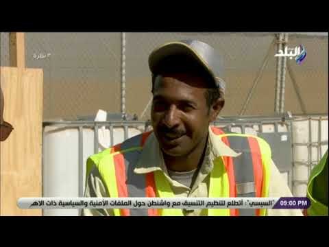 نظرة - أقدم عامل بمحطة «بنبان» للطاقة النظيفة : «احنا هنا بنعبي الشمس فى أزايز»