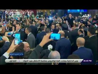 على مسئوليتي - الأقباط يستقبلون الرئيس السيسي بالورود والأحضان