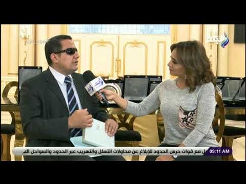 صباح البلد - شاهد هند النعساني تتعلم طريقة برايل علي الهواء