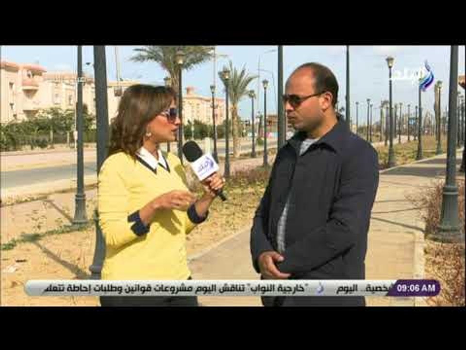 صباح البلد - شاهد تحويل منطقة صحراوية لممشى سيا...
