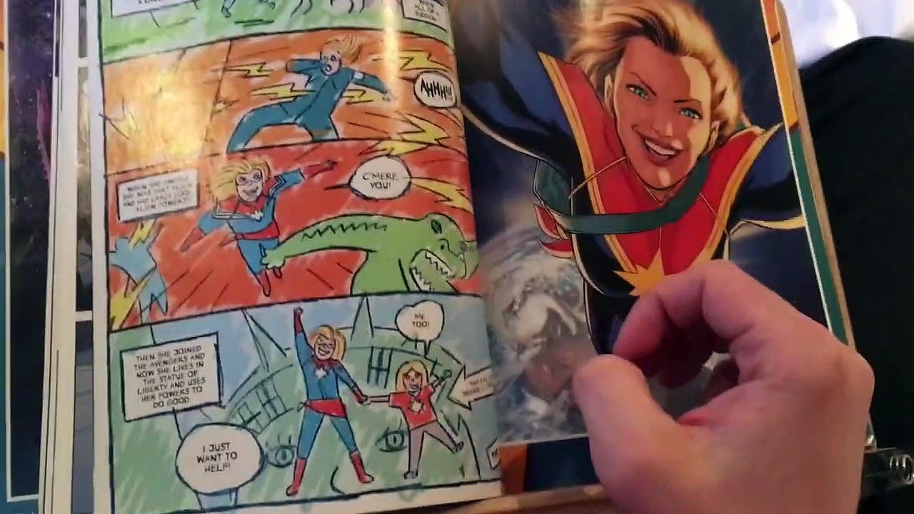 Captain. Marvel. Is. A. Book. You. Can. Read.