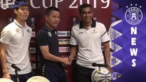 HLV Chu Đình Nghiêm quyết tâm giành điểm trên đất Singapore trước Tampines Rovers | HANOI FC