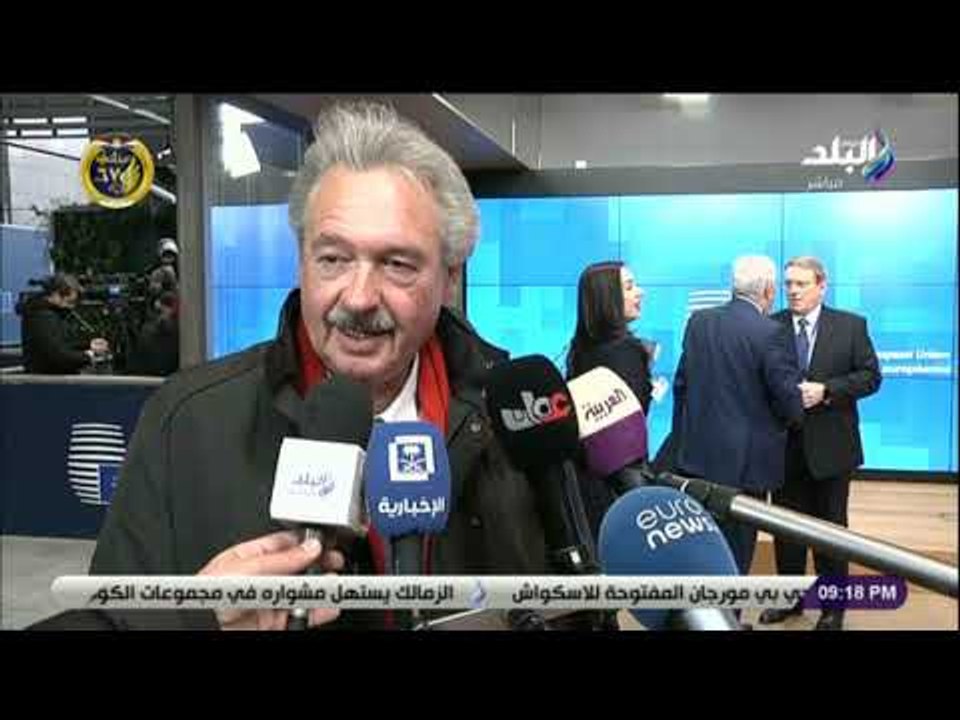 على مسئوليتى - أول تعليق من رئيس الإتحاد الأوروبي على عمليات دحر الإرهاب في مصر