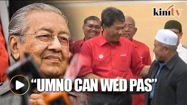 Dr Mahathir: Umno can wed PAS, as long as not same-sex marriage