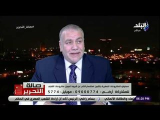 صالة التحرير - مدير جهاز المشروعات الصغيرة : الشباب لديهم أفكارهائلة ولكن بحاجة الي تنظيم لتطبيقها