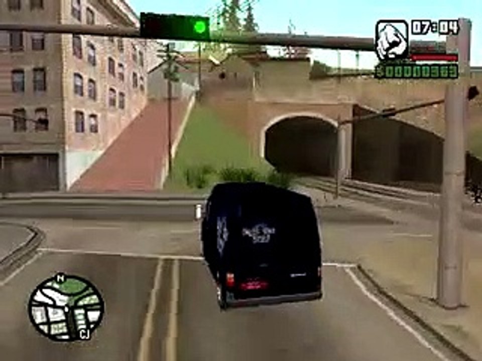 Van sprinter BBB REDE GLOBO GTA