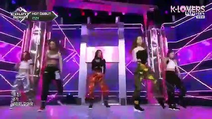 [arabic sub ] ITZY Debut Stage  Dalla Dalla  M Countdown