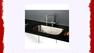 Ruvati 32inch Undermount 16 Gauge Stainless Steel Kitchen Sink Single Bowl  RVM4200