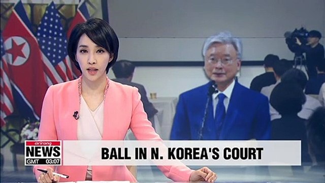 U.S. thinks it told N. Korea what it wants, now waiting for N. Korea to respond: S. Korean envoy