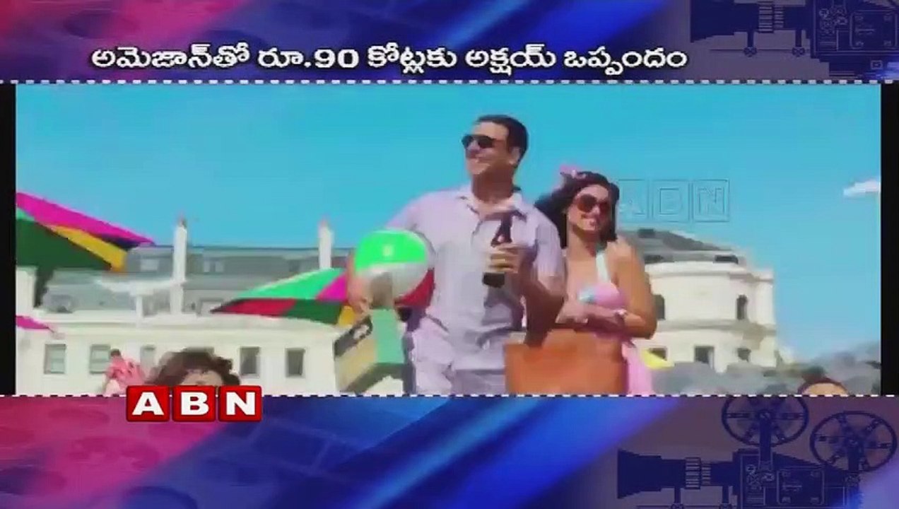 Hero Akshay Kumar confirms digital debut with Amazon Prime ; ABN Telugu