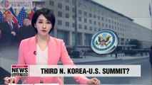 Washington working to hold third N. Korea-U.S. summit: U.S. official