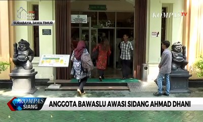 Berbeda dengan Sebelumnya, Anggota Bawaslu Awasi Sidang Ahmad Dhani