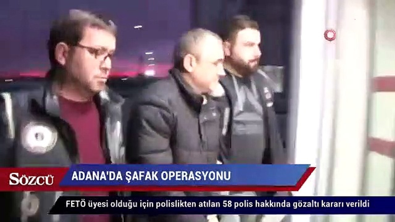 8 ilde şafak vakti operasyon 58 eski polis hakkında gözaltı kararı