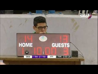 ملعب البلد - مباراة الجزيرة والاتحاد السكندري من الجولة العاشرة من دوري سوبر السلة