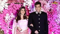 Ekta Kapoor looks so Young With Dad Jitendra Kapoor At Marrige Of Akash Ambani Wedding reception